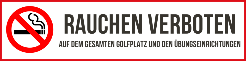 Rauchen Verboten -Banner Rauchen verboten banner