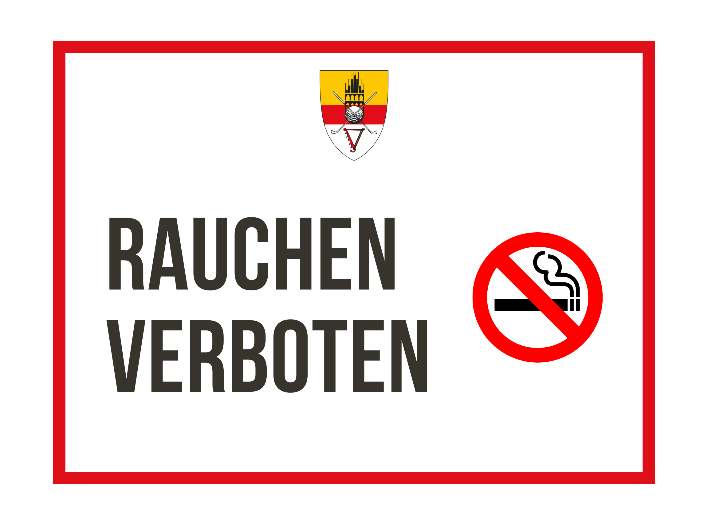 Rauchen verboten